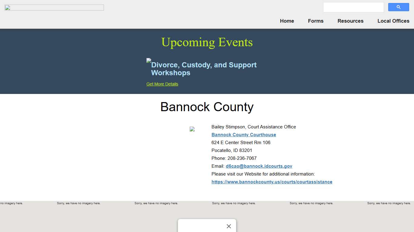 Bannock County - Idaho Court Assistance Office